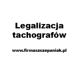 Legalizacja tachografów