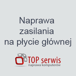 Naprawa zasilania na płycie głównej