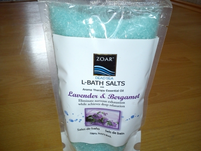 Sól do kąpieli z lawendą i bergamotem - 400g
