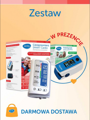 Sanity SMART Cardio + PULSOKSYMETR DUO CONTROL